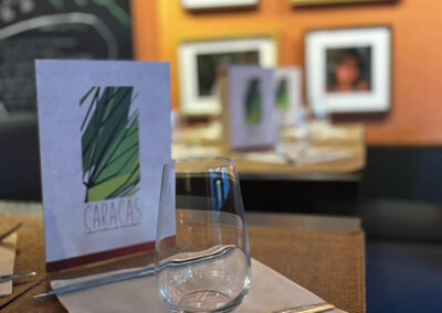 Table intérieure - Restaurant Vénézuélien Caracas à Toulouse